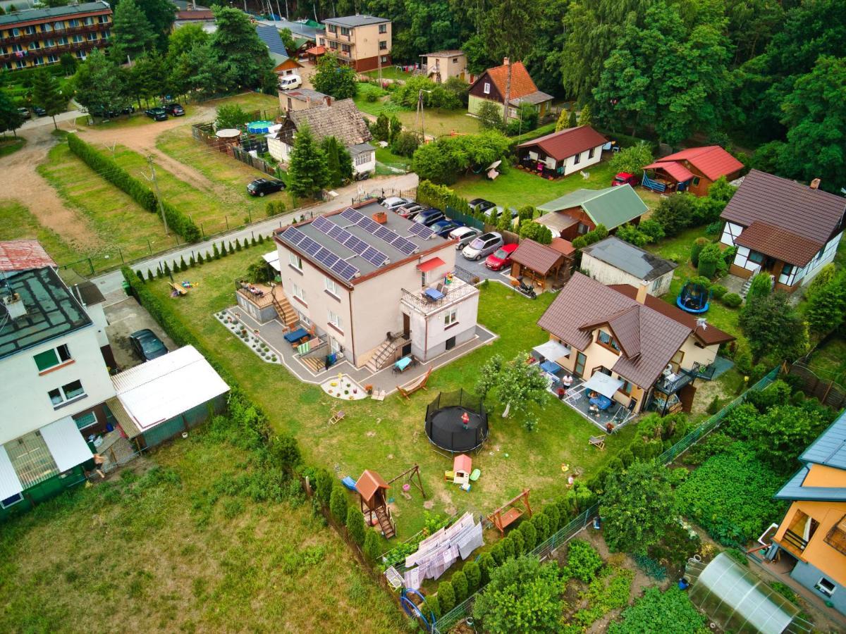Pokoje Zacisze Lesne 斯蒂格纳 外观 照片